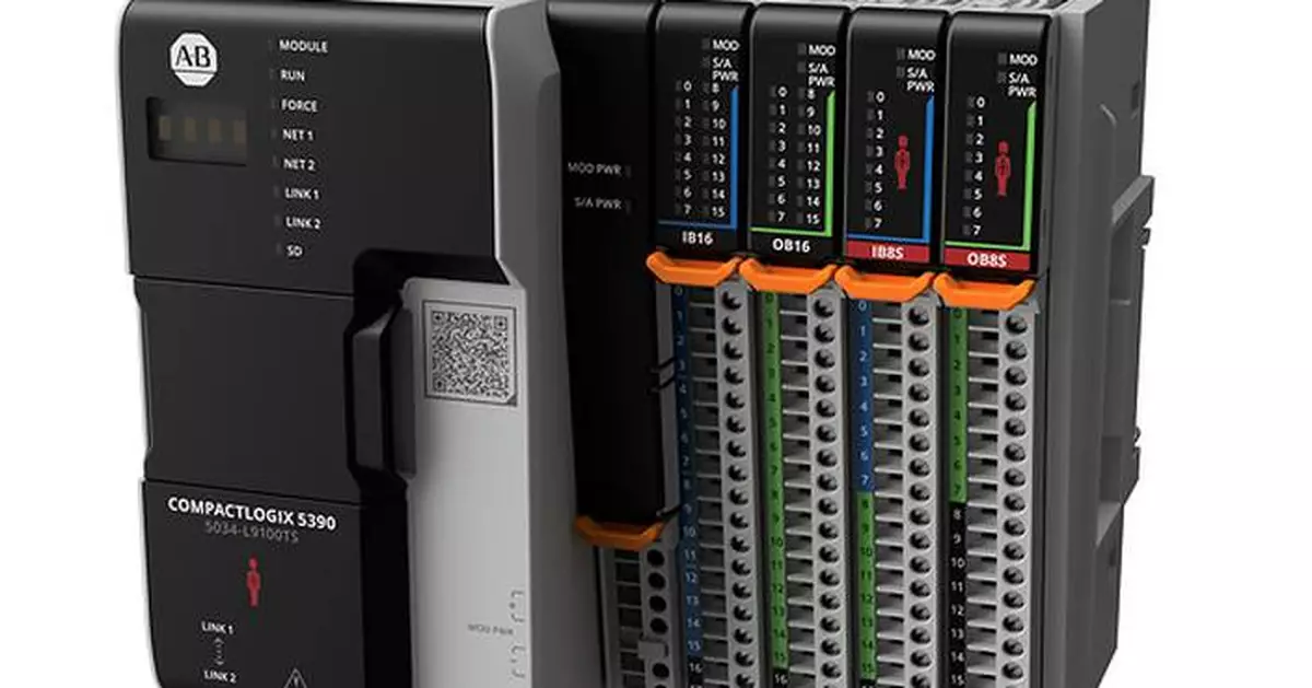 Rockwell Automation Advances Integrated Architecture Portfolio with CompactLogix 5390 Controller