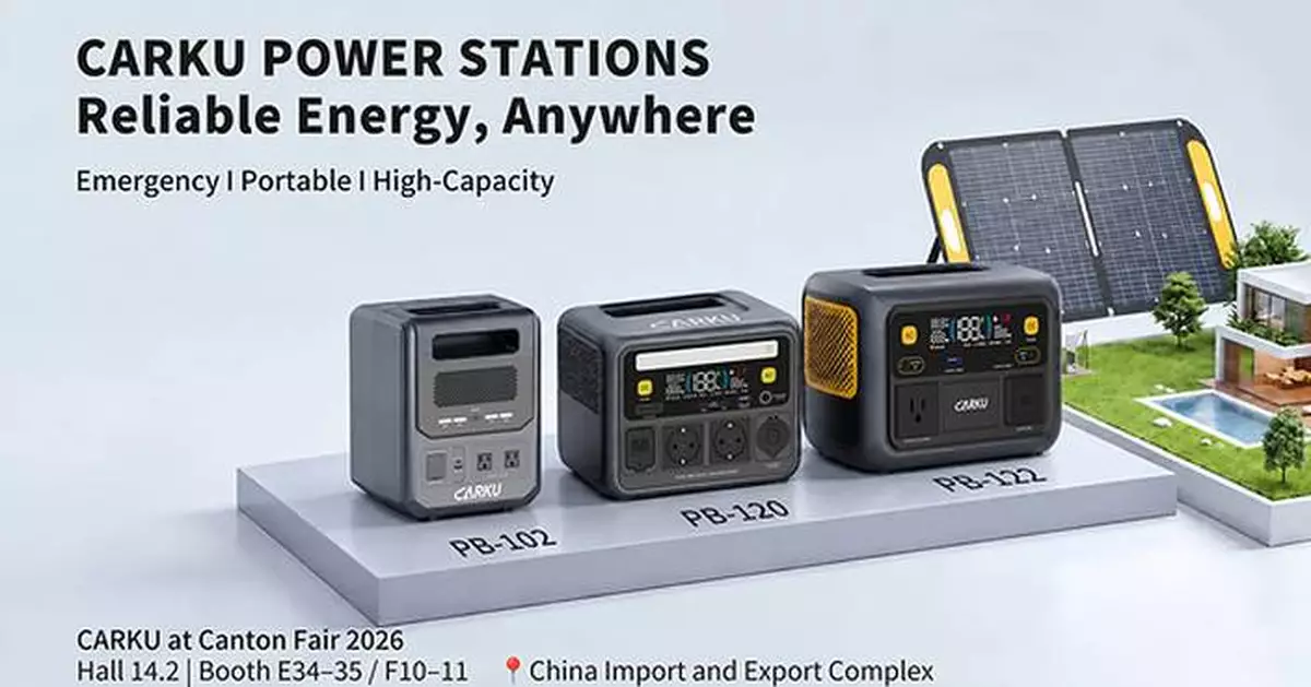 Energize the Future: CARKU Debuts Latest Portable Power Station Solutions at 2026 Canton Fair