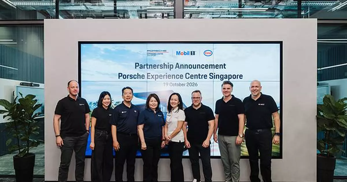 Mobil 1 and Esso join Porsche Asia Pacific to power exhilarating experiences at the Porsche Experience Centre Singapore