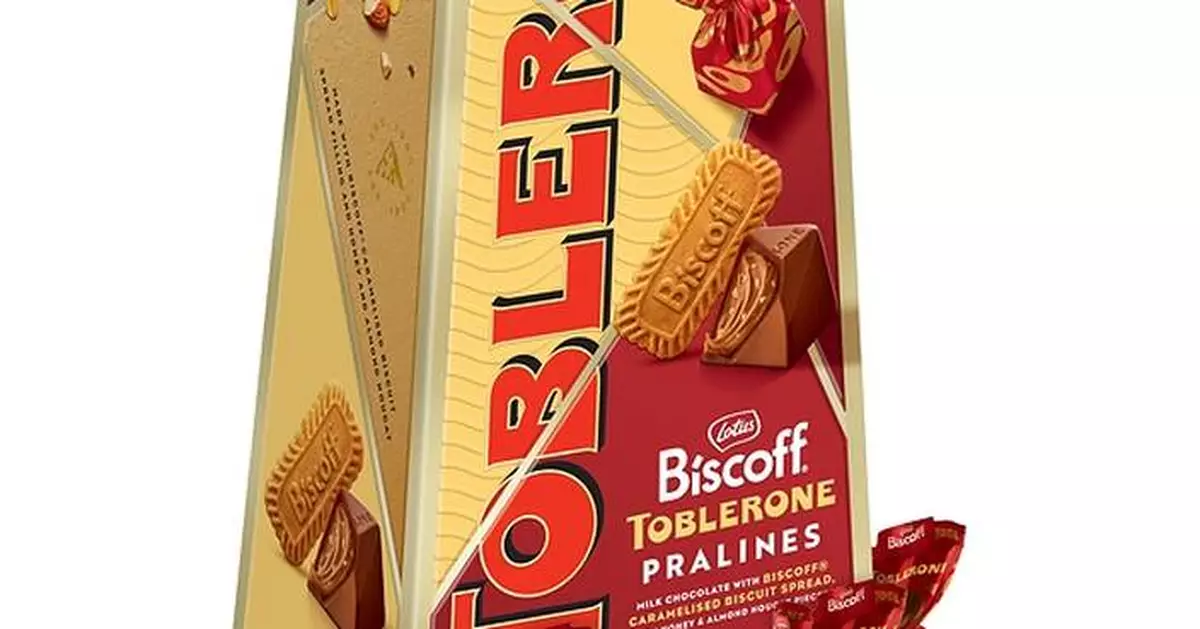TOBLERONE REINVENTS ITS PRALINES WITH A BISCOFF® TWIST