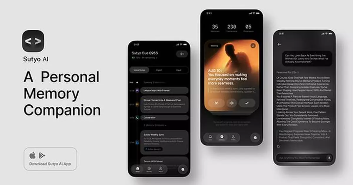 Introduce Sutyo AI, A  Personal Memory Companion