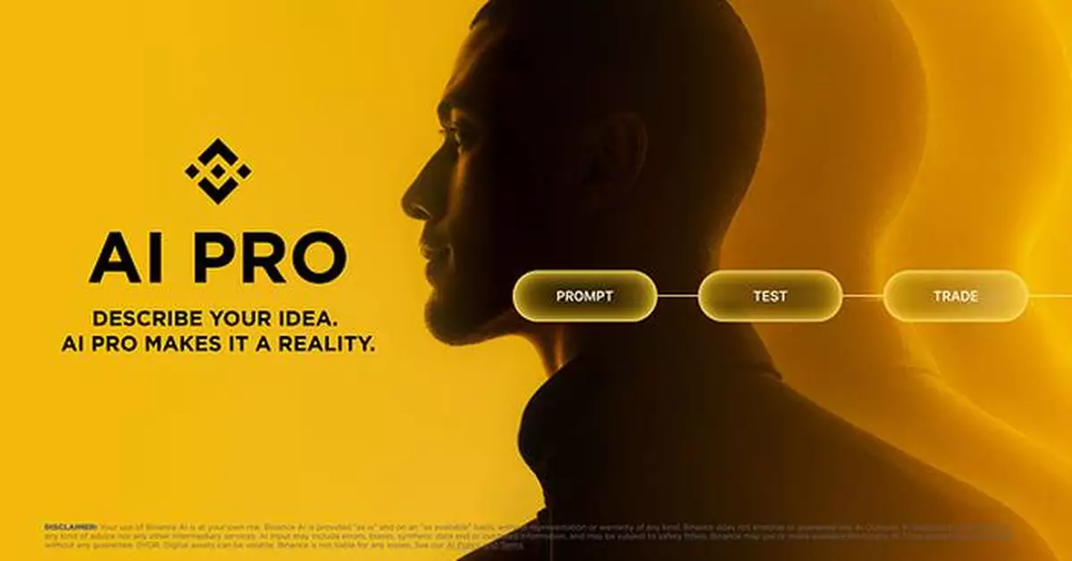 Binance Launches Binance AI Pro, Bringing Conversational AI Strategy Building to Users