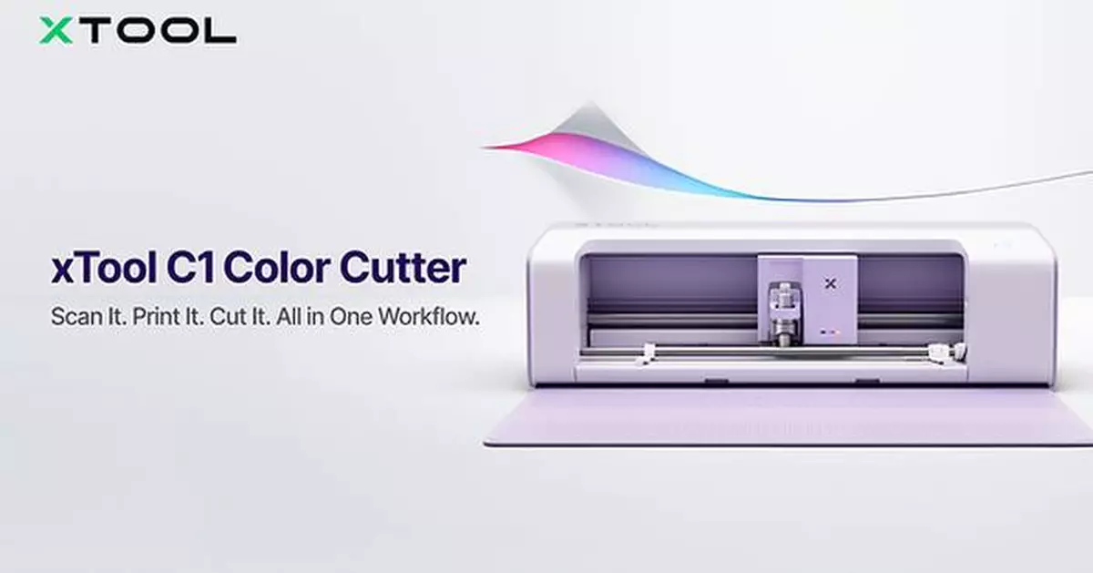 xTool Launches C1 Color Cutter, Combining Full-Color Printing, Scanning, and Precision Cutting in One Machine
