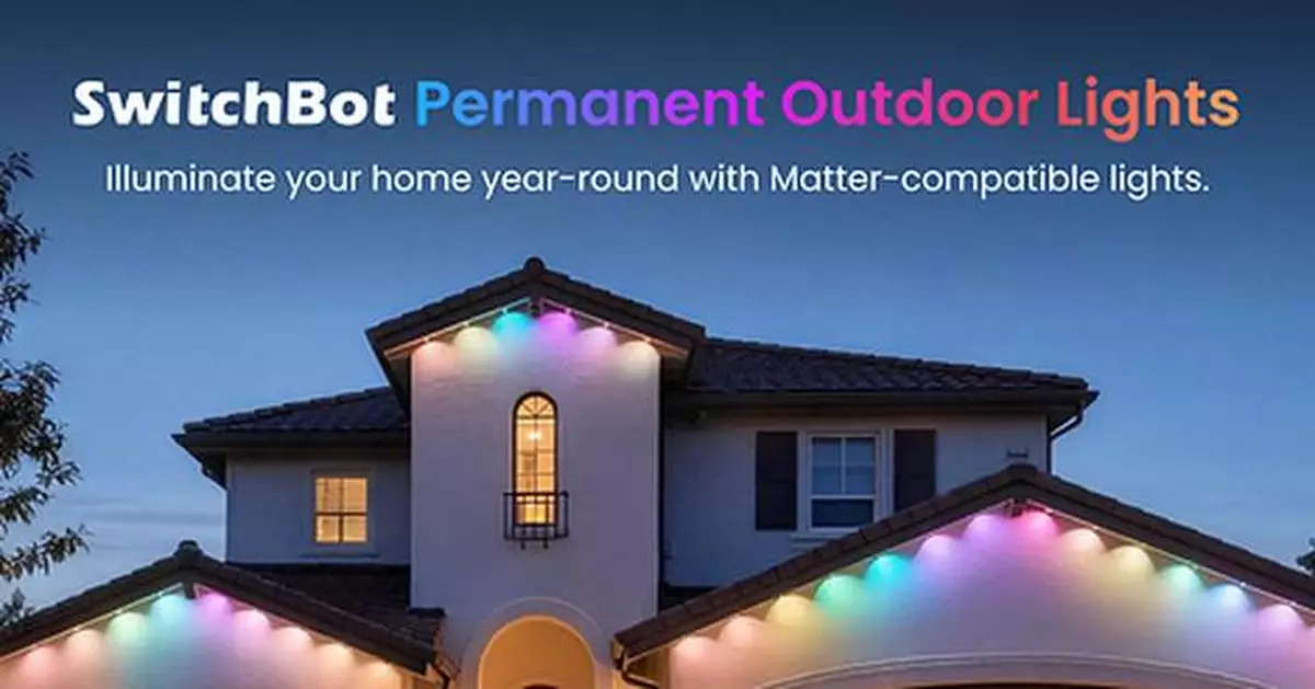 SwitchBot Launches Permanent Outdoor Lights with Matter, RGBIC Effects, and Dedicated White Lighting