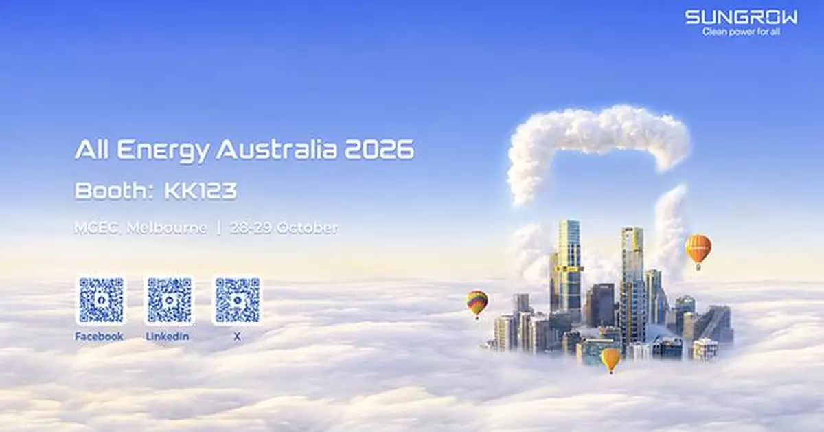 Sungrow Powers Up for All Energy Australia 2026 With New Residential Innovation and Full Ecosystem Showcase