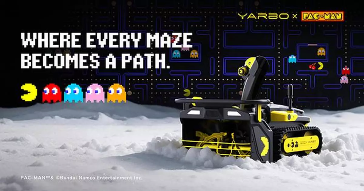 Yarbo and PAC-MAN Bring Arcade Nostalgia to Winter Yard Care