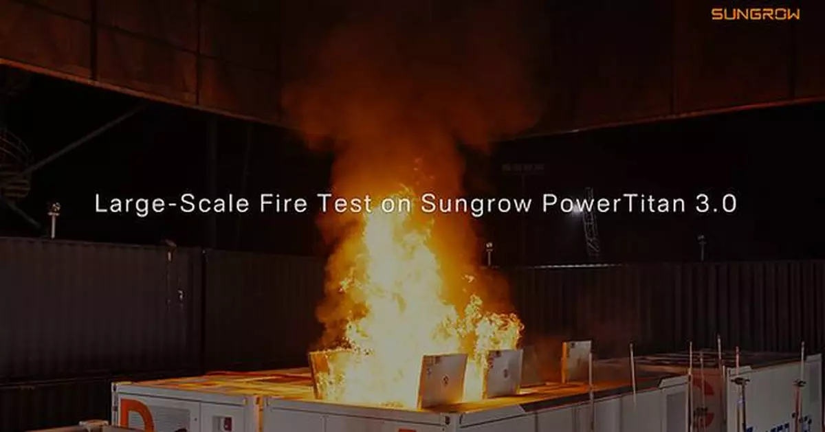 Three Generations, All First-Time Passes: PowerTitan 3.0 Validates System-Level Safety Under Extreme Large-Scale Fire Test