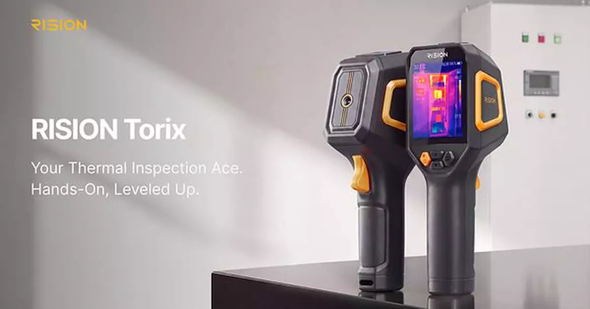 RISION Launches Torix, a Standalone Handheld Thermal Camera Bringing Professional Inspection Detail