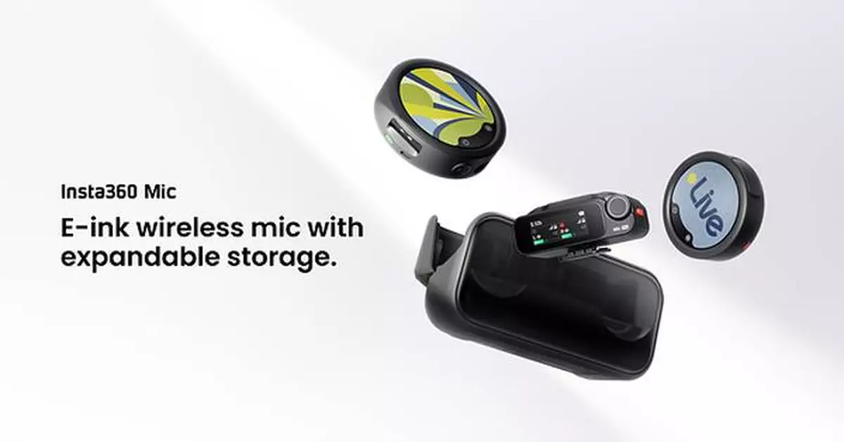 Insta360 Launches Mic to Complete Its Wireless Microphone Lineup: Flagship-Level Audio for Everyday Creators