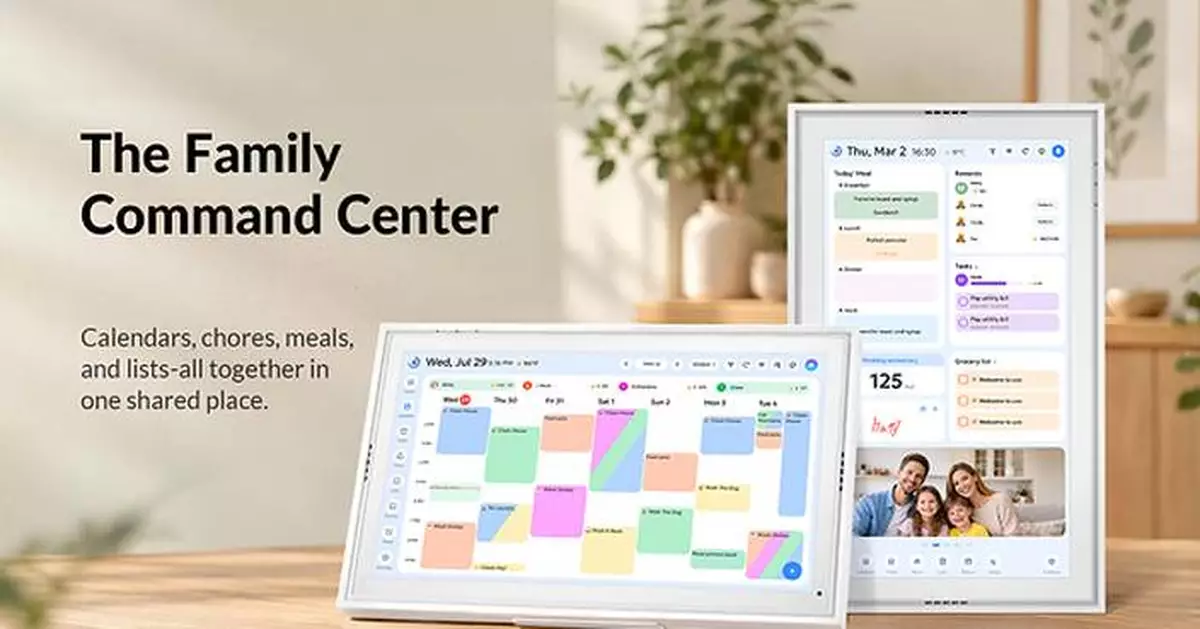 Nework Launches 15.6-Inch Digital Calendar to Help Families Stay Organized Ahead of the Holiday Season