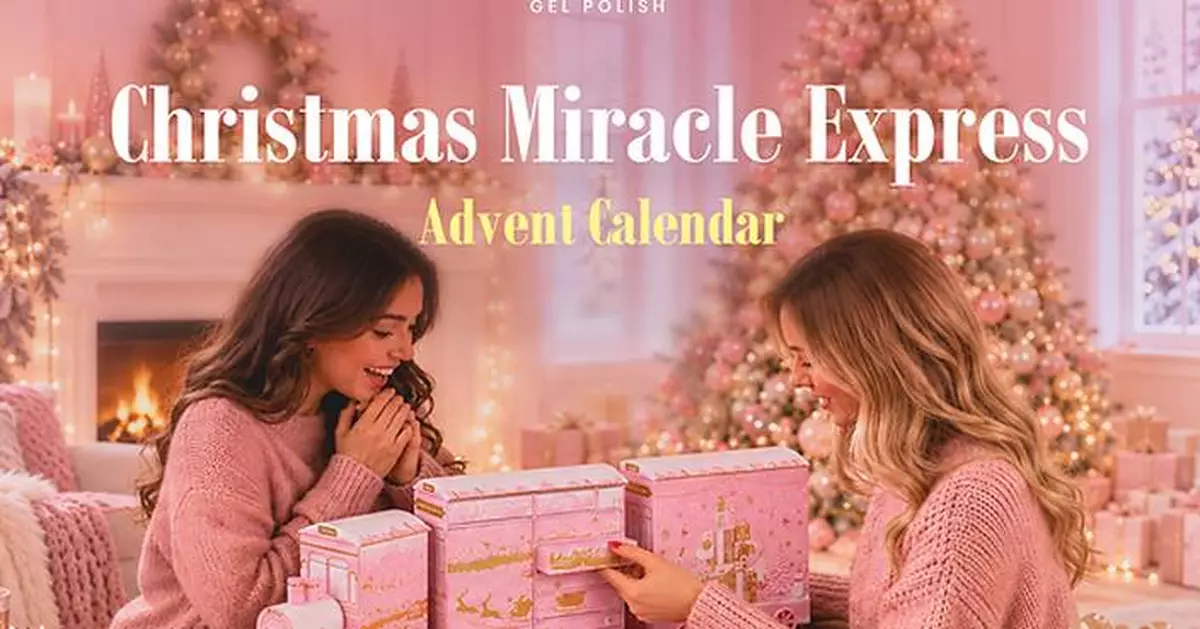 Beetles Gel Polish Turns Holiday Gifting Into a 24-Day Nail Ritual With Its Christmas Miracle Express Advent Calendar