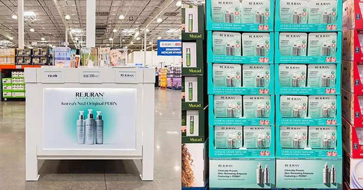 REJURAN® COSMETICS Expands U.S. Retail Presence Through Costco's First-Ever Beauty Table Program