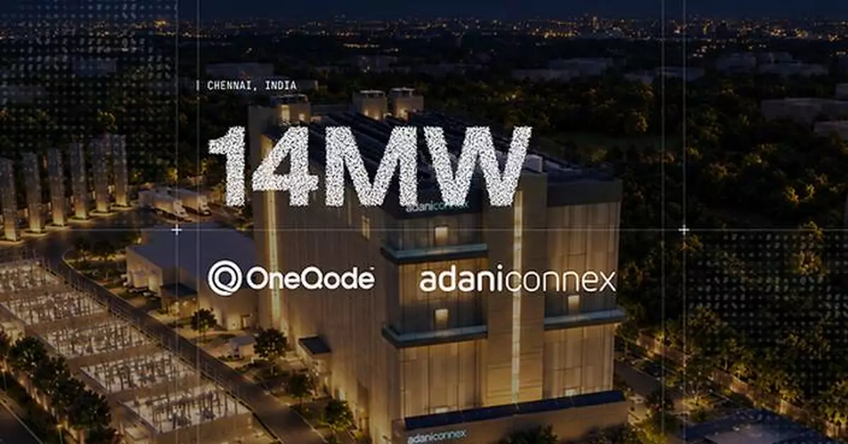 OneQode Signs 14 MW AI Capacity Agreement with AdaniConneX, with a Path to 114 MW