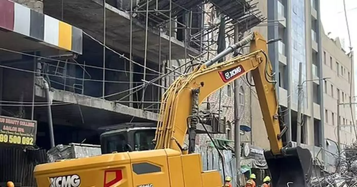 XCMG Deploys Heavy Equipment to Support Nairobi Building Collapse Rescue