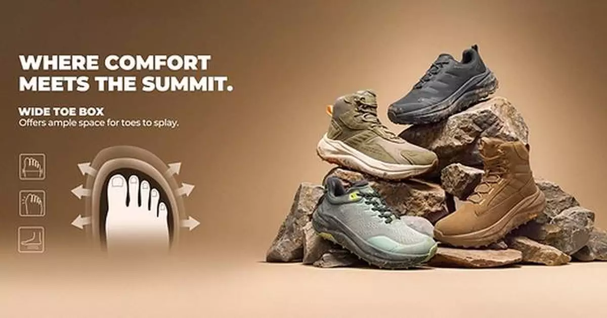 NORTIV 8 Unveils Treeline, a New APMA-Recognized Multi-Category Footwear Collection Featuring Wide-Toe-Box Design Across Trail Running Sneakers, Hiking Shoes, Tactical and Work Boots