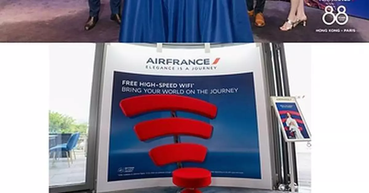 Air France celebrates 88 years of connecting Paris and Hong Kong