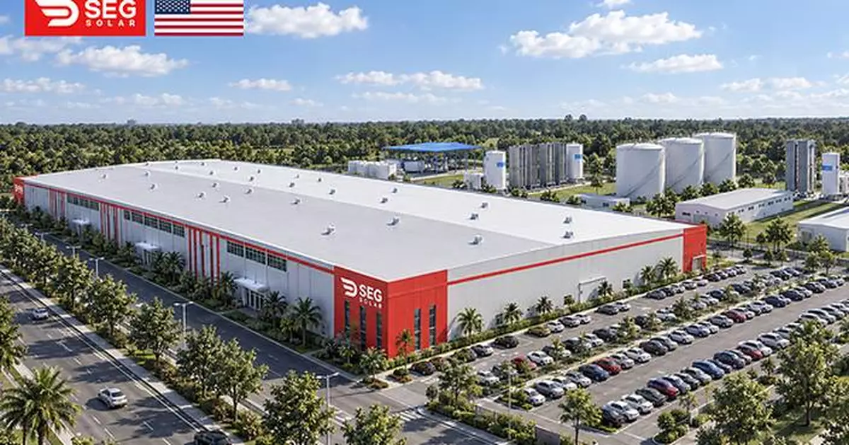 SEG Solar Secures Land for Planned 4 GW HJT Solar Cell Facility in Texas