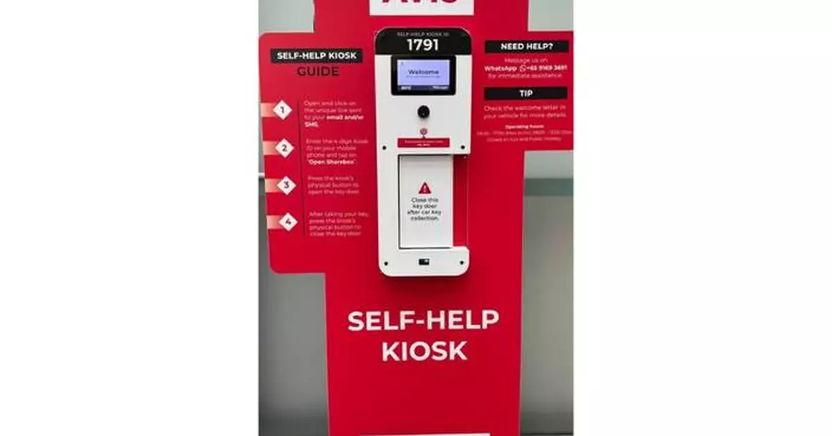 AVIS Singapore Introduces Self-Service Kiosk Experience for Seamless Car Rental Pick-Up