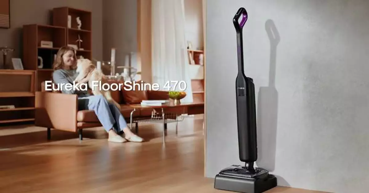 Eureka Introduces FloorShine 470, Bringing All-Round Wet-and-Dry Cleaning to French Homes