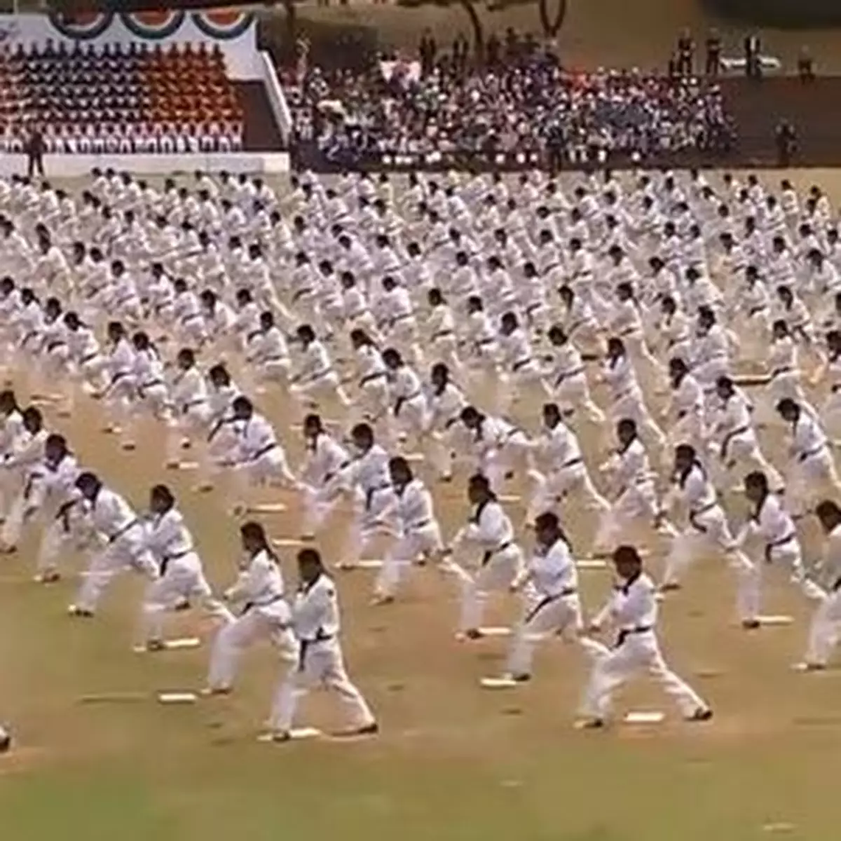 南韓特種部隊跆拳道表演