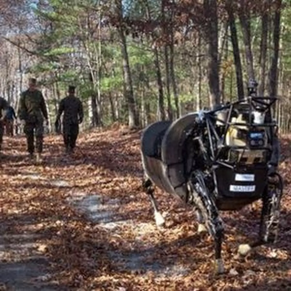 機械狗行動太嘈 美國海軍陸戰隊棄用