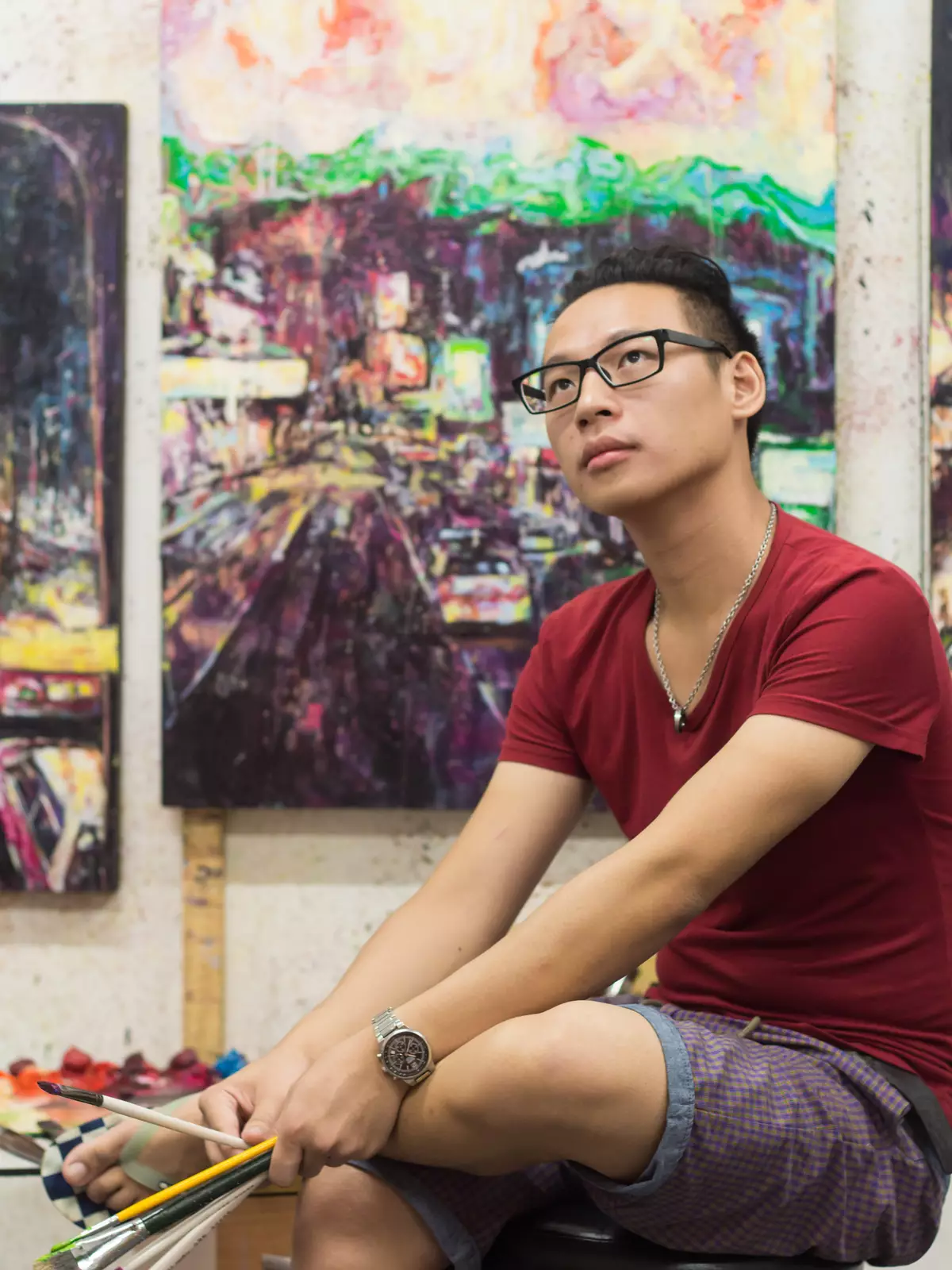 初生之犢 -- 香港年輕藝術家劉兆聰