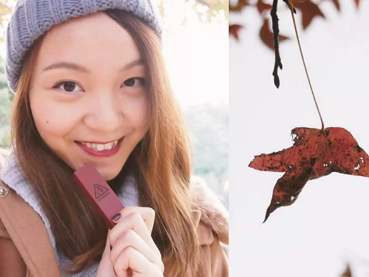 蝴蝶結姐姐~【紅葉妝】3CE與紅葉的浪漫邂逅(附配搭指南)