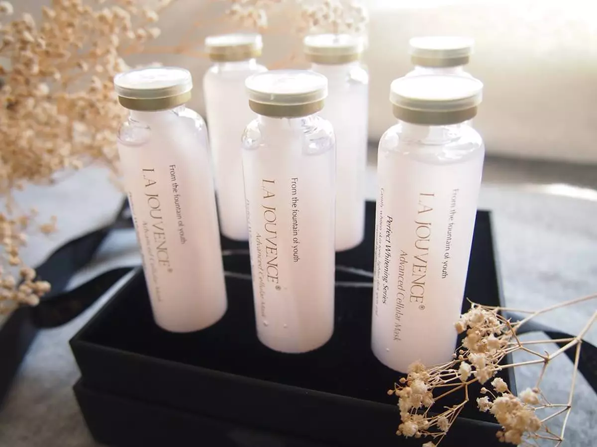 蝴蝶結姐姐~【護膚】La Jouvence~50ml精華的瓶子面膜