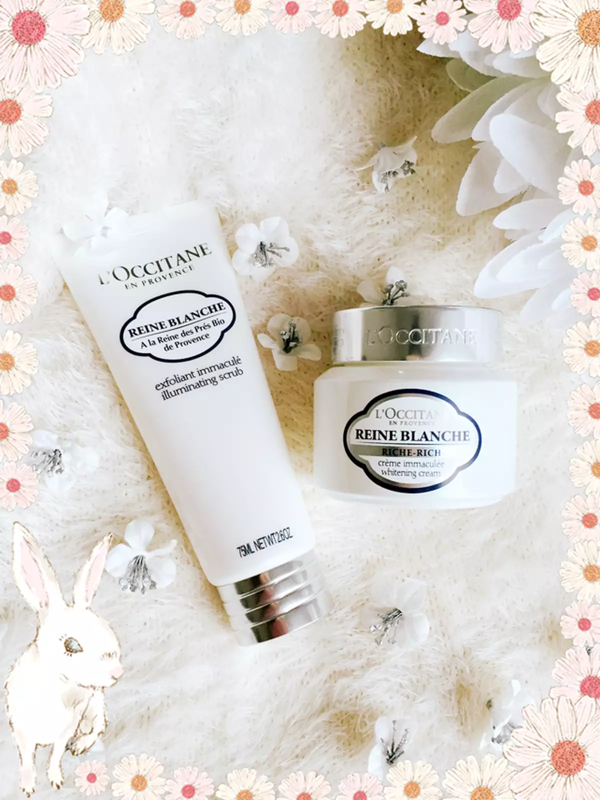 L‘OCCITANE 截擊色素。追求淨白亮肌【白皇后亮白系列】