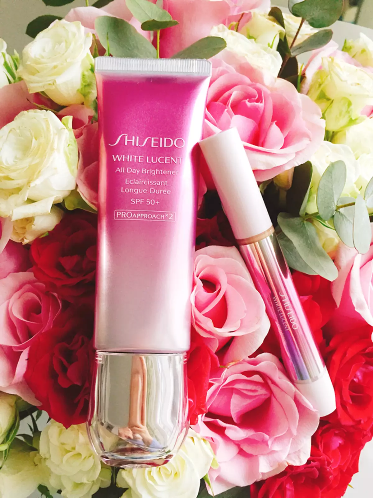 SHISEIDO White Lucent​ 一白遮三醜。遮黑眼圈、遮瑕疵、遮色斑。延續櫻花美白傳奇