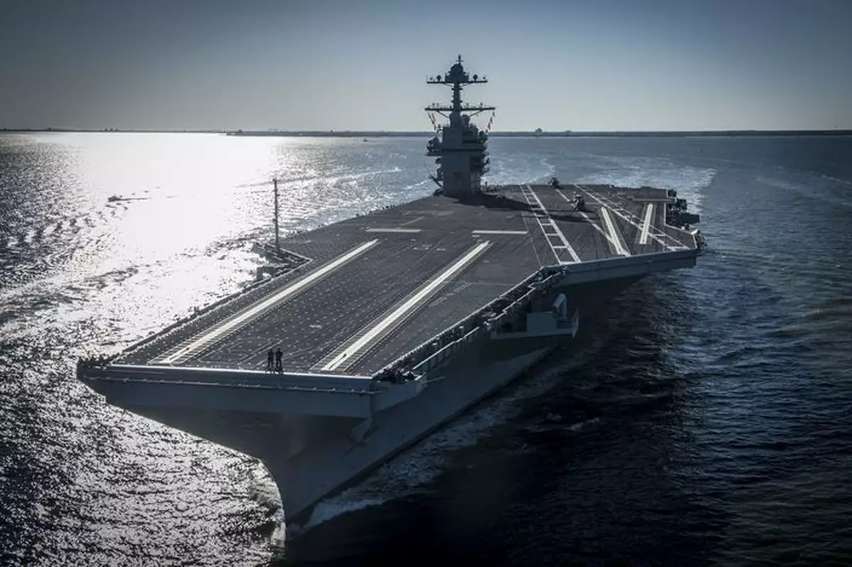 美軍新一代海上霸主將服役 中國要追趕仍需幾十年