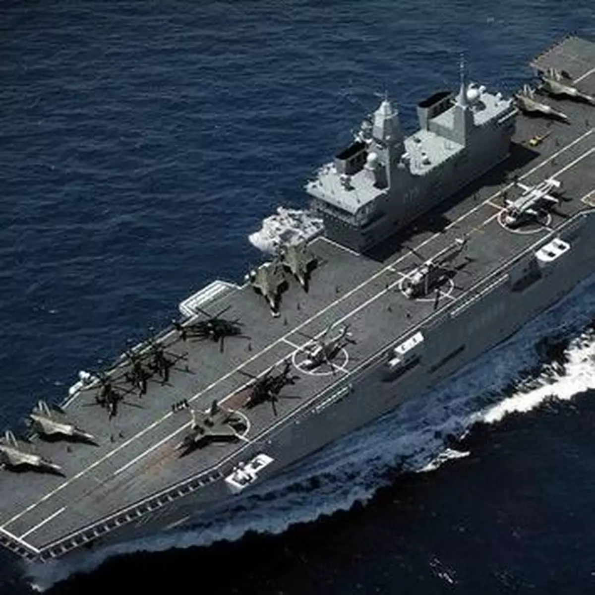 美媒: 解放軍建新型兩棲攻擊艦 可載30架直升機