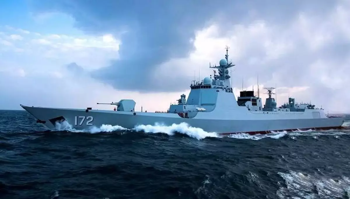 中國海軍「神盾」600炮彈苦練 提高30%火力效率