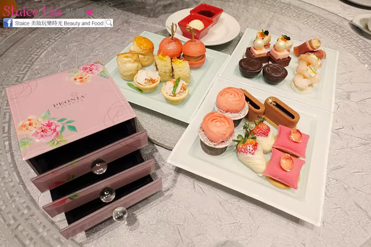 PEONIA英式下午茶。.* 如花般的藝術下午茶哦～