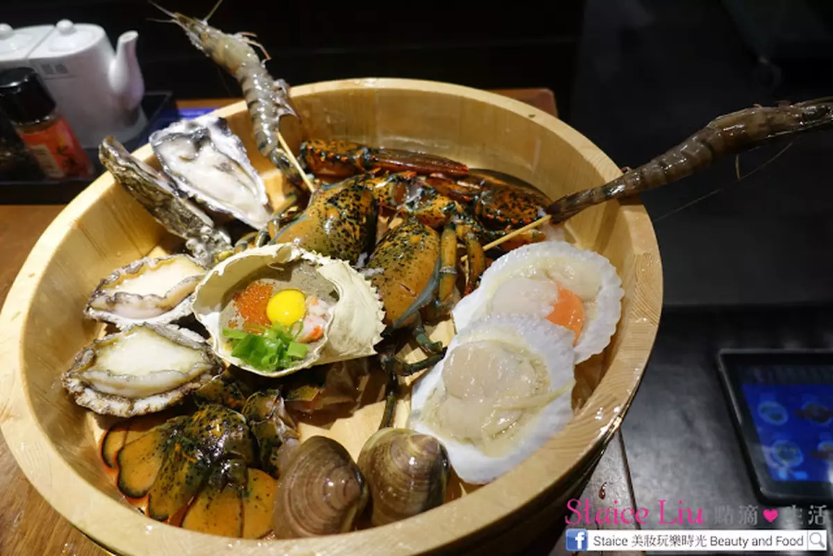 海鮮大放題。.* 性價比超高的日式料理燒肉