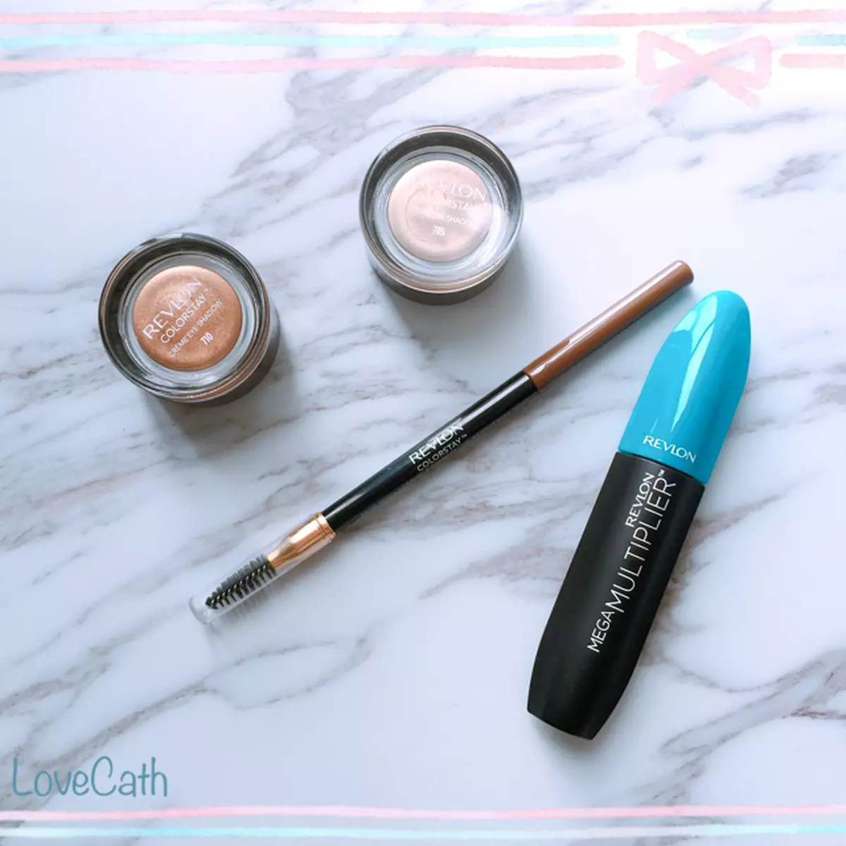 REVLON 夏日防水簡易化妝三寶