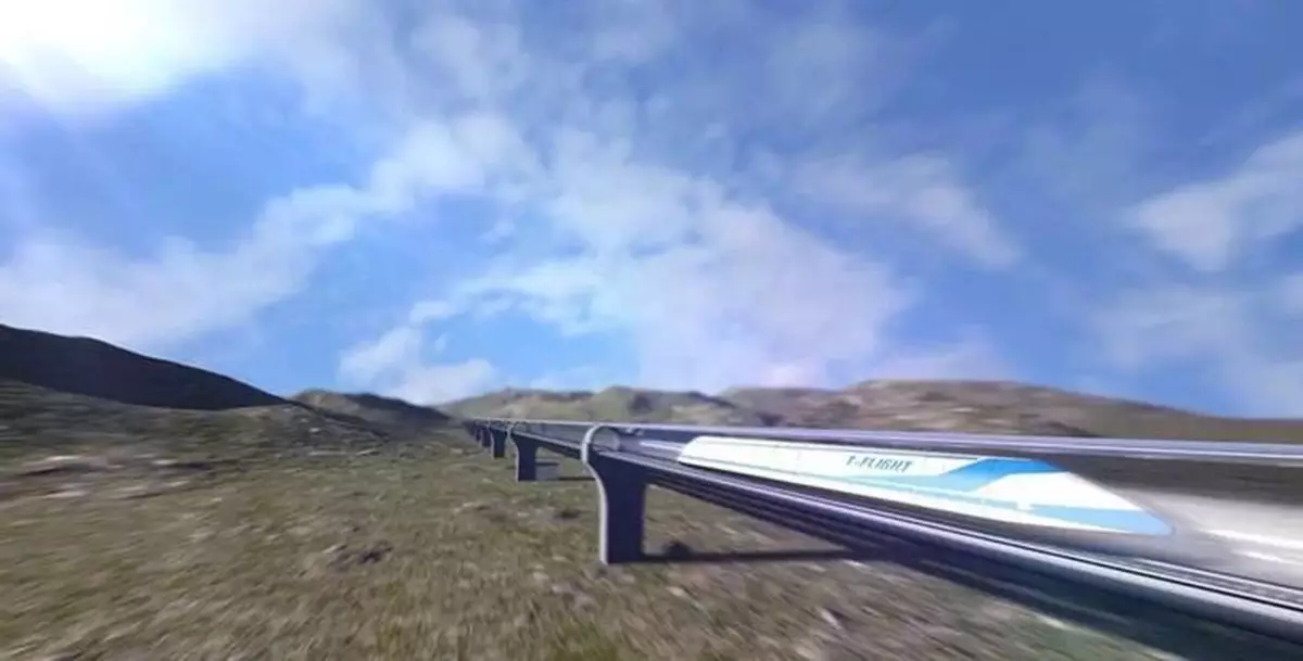 中國研時速4000公里「超音速飛車」