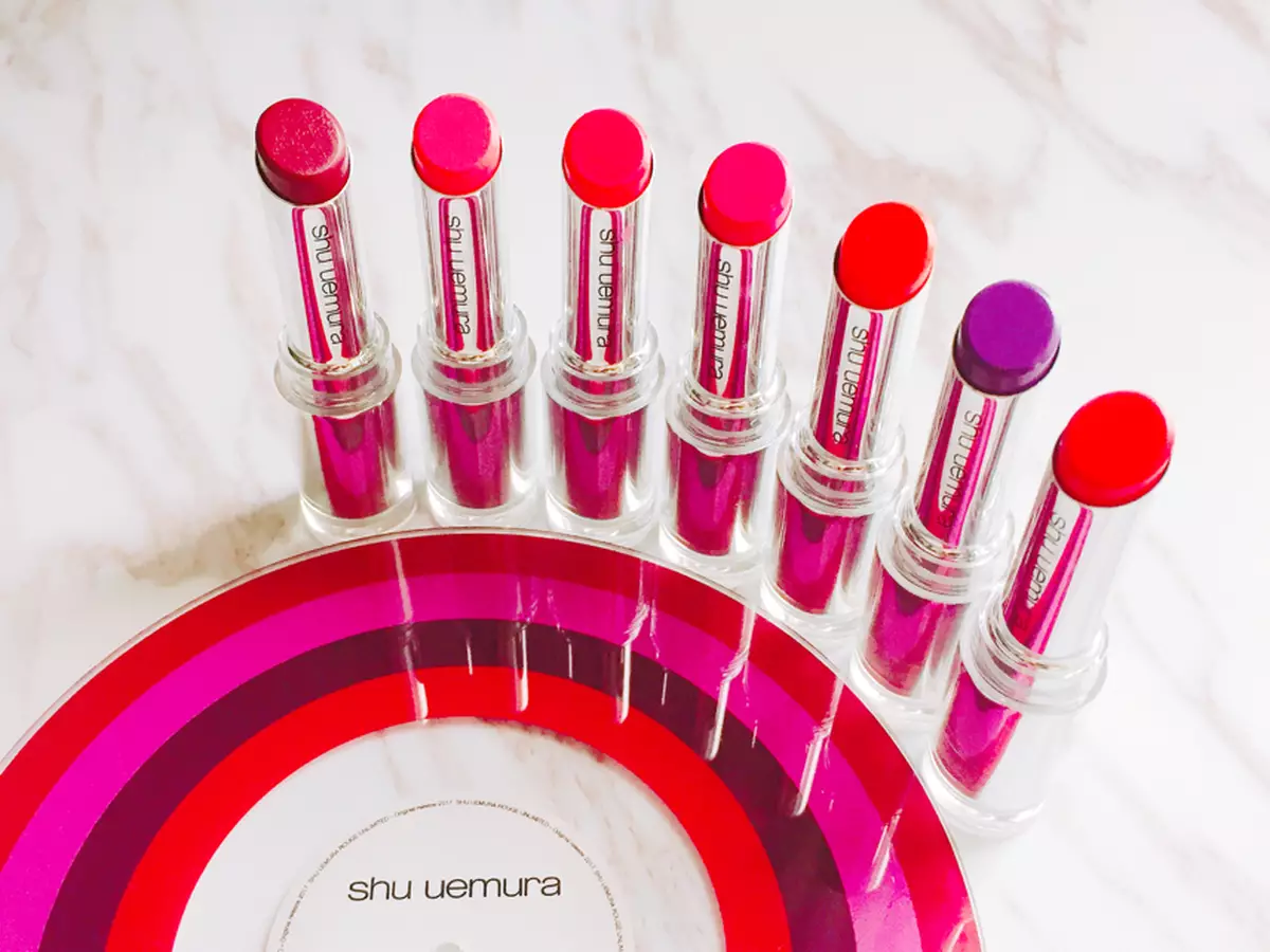 Shu Uemura 植村秀 38 款破格唇色。塑造真我風格
