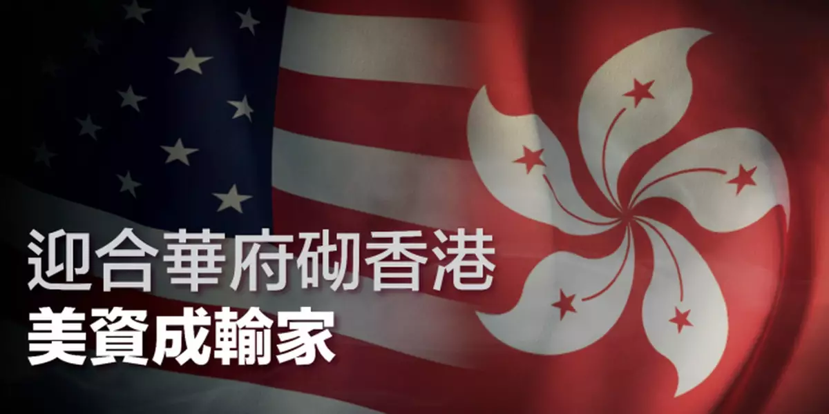 迎合華府砌香港 美資成輸家