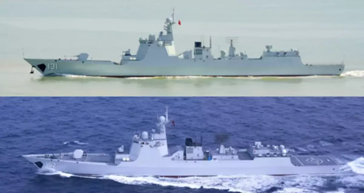 東海艦隊新052D亮相： 取消「晾衣杆」、更換近防炮 中國海軍驅逐艦再進化