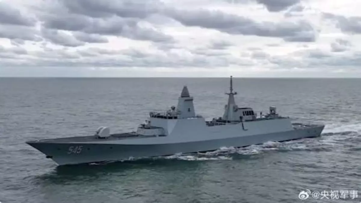 中國海軍054B漯河艦入列 官宣「海軍轉型發展」有何深意？