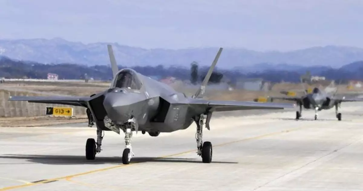 外媒：目擊F-35美軍戰機在波多黎各降落