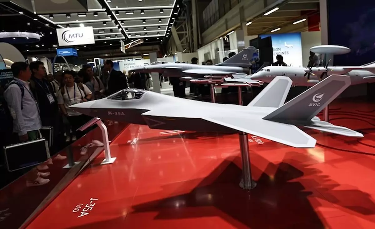 殲-20、殲-35A海外首度聯手 中國航空「全譜系」裝備震撼巴黎航展