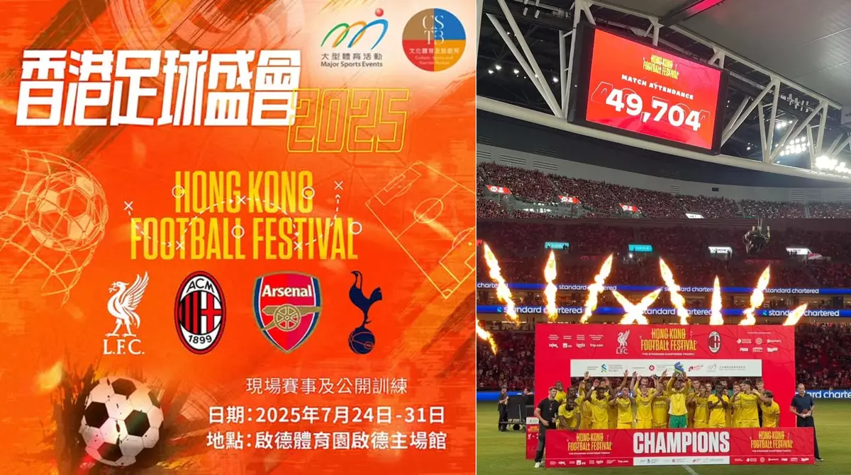 世界級球隊會師啟德 掀起足球熱潮