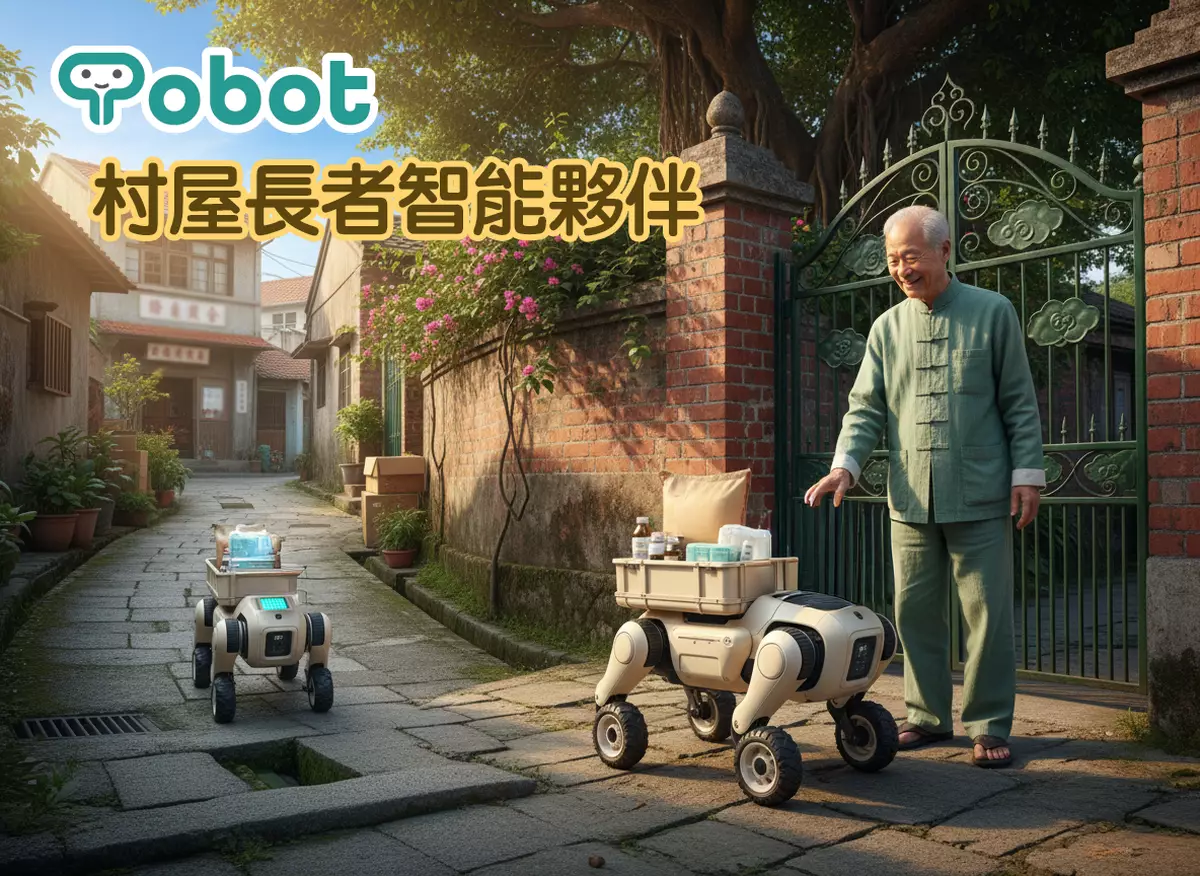 機械狗成為屋村長者智能夥伴