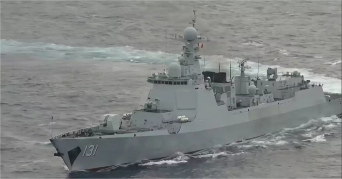 美艦高速逼近太原艦碰壁　戰鬥警報即時拉響　解放軍反奪台海主動權