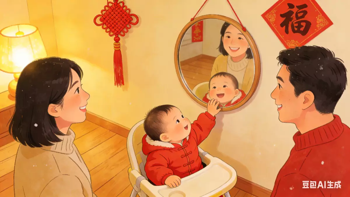 年初七「人日」 幫助寶寶認識「自己」同「他人」