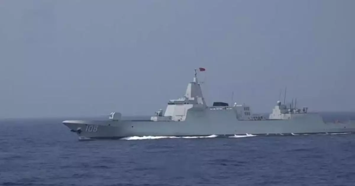 055咸陽艦坐鎮黃岩島　單艦戰力秒殺菲軍總和　美媒驚嘆豪華陣容大材小用