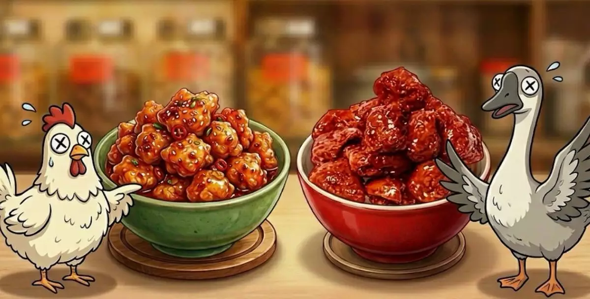 冇雞冇鵝橫行香港幾十年   「齋雞粒」「齋燒鵝」的「新素肉」迷思 !