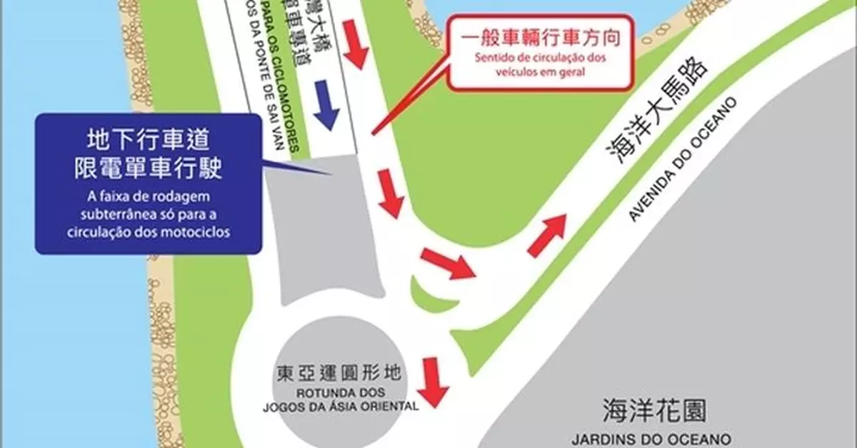 東亞運大馬路周六起一連四周末限車
